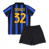 Camisa de Futebol Inter Milan Federico Dimarco #32 Equipamento Principal Infantil 2026-27 Manga Curta (+ Calças curtas)